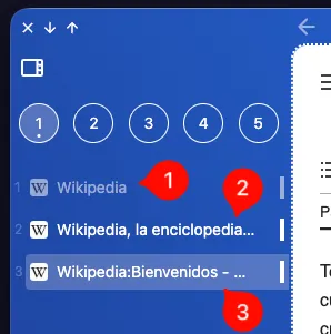 Tab state