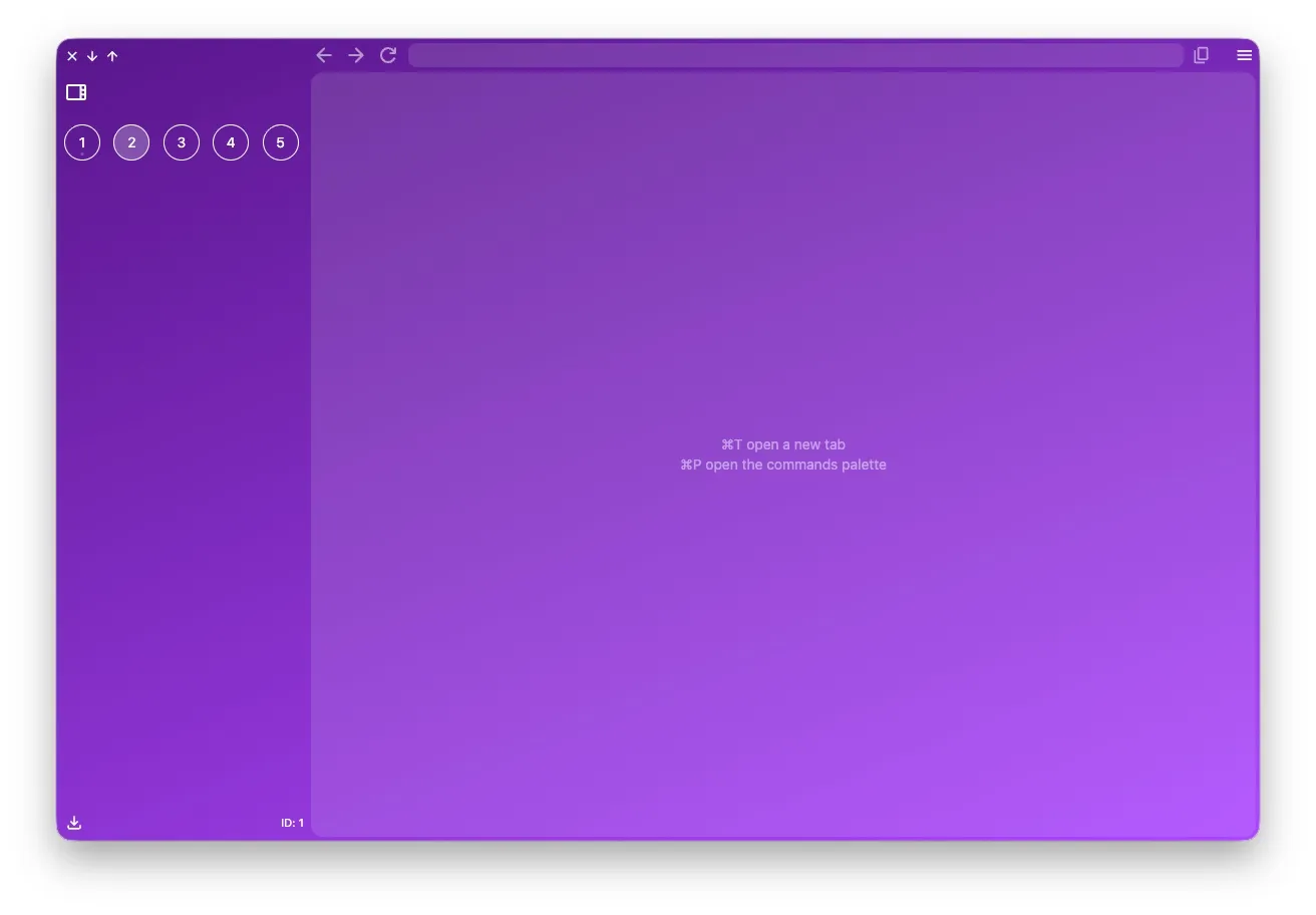 Purple theme
