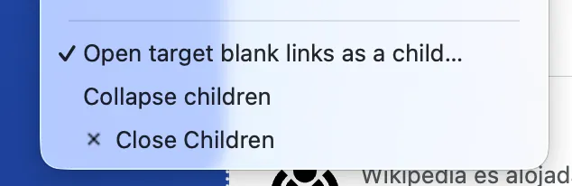 Close all children